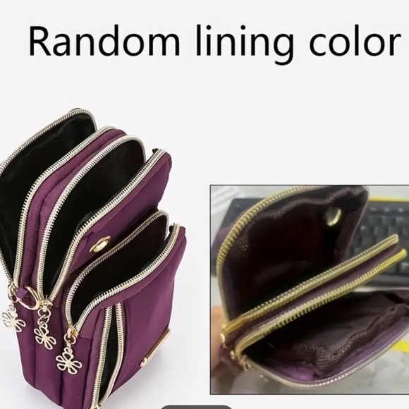 Purple Shoulder Bag, New - 2 colors available - Picture 5 of 14